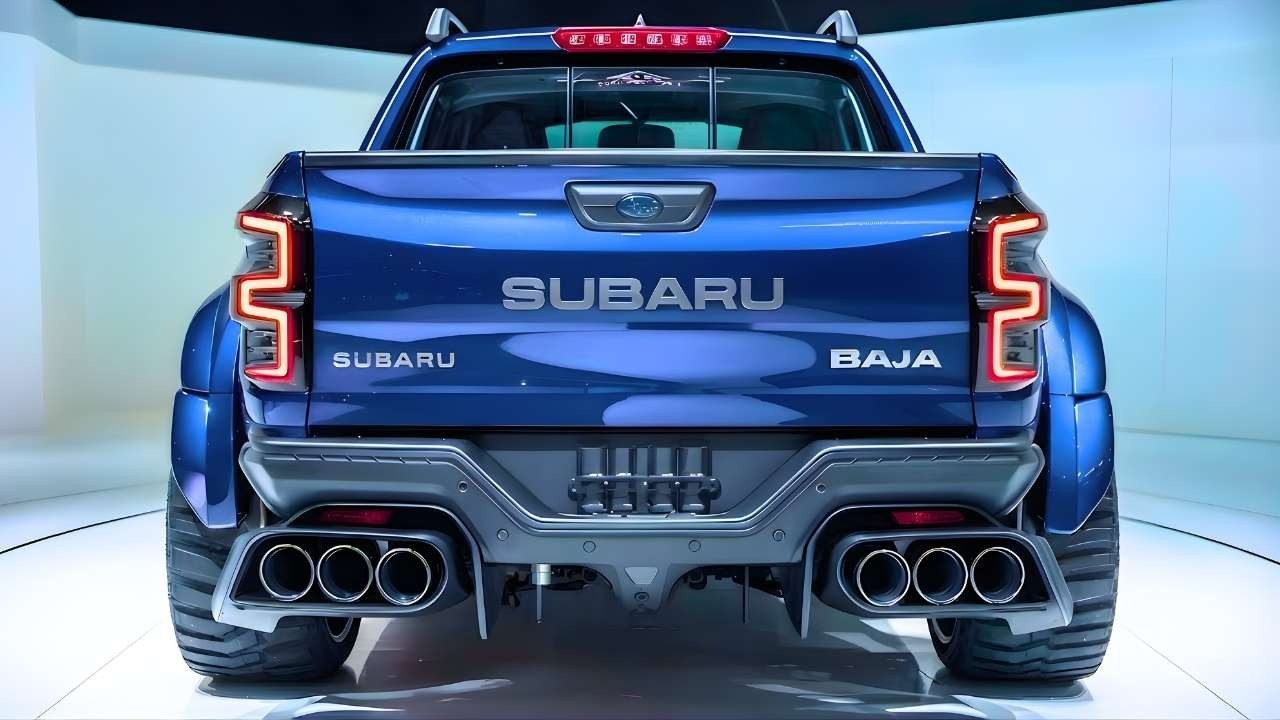 2026 Subaru Baja Debuts With 300 HP Output, 8.7-In Touchscreen, Hill Descent Control And Trail-Ready Tech